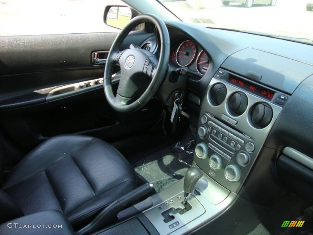 2005 MAZDA6 s Grand Touring Sedan - Steel Gray Metallic / Black photo #18