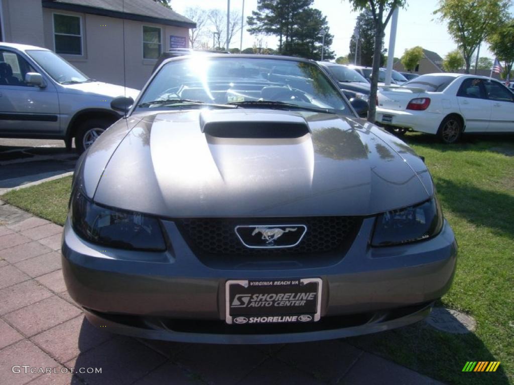 2003 Mustang GT Convertible - Dark Shadow Grey Metallic / Medium Parchment photo #7