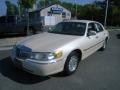 1998 Ivory Pearl Metallic Lincoln Town Car Cartier  photo #1