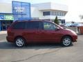 2005 Salsa Red Pearl Toyota Sienna XLE AWD  photo #2