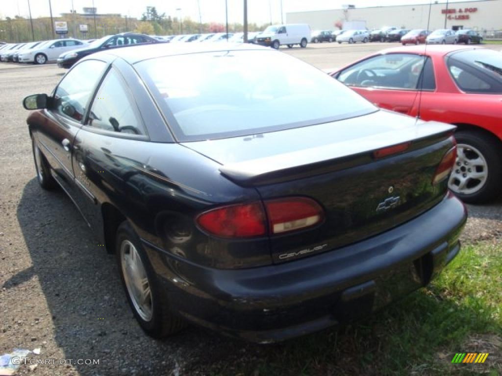 1999 Cavalier Coupe - Black / Graphite photo #4