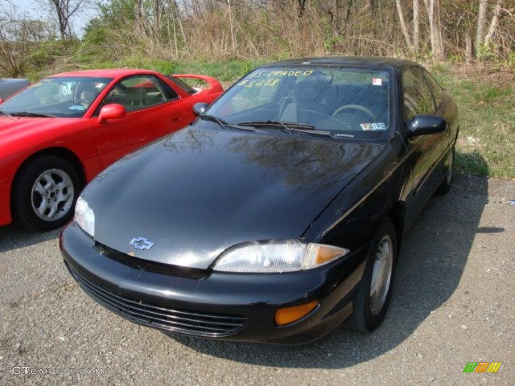 1999 Cavalier Coupe - Black / Graphite photo #5