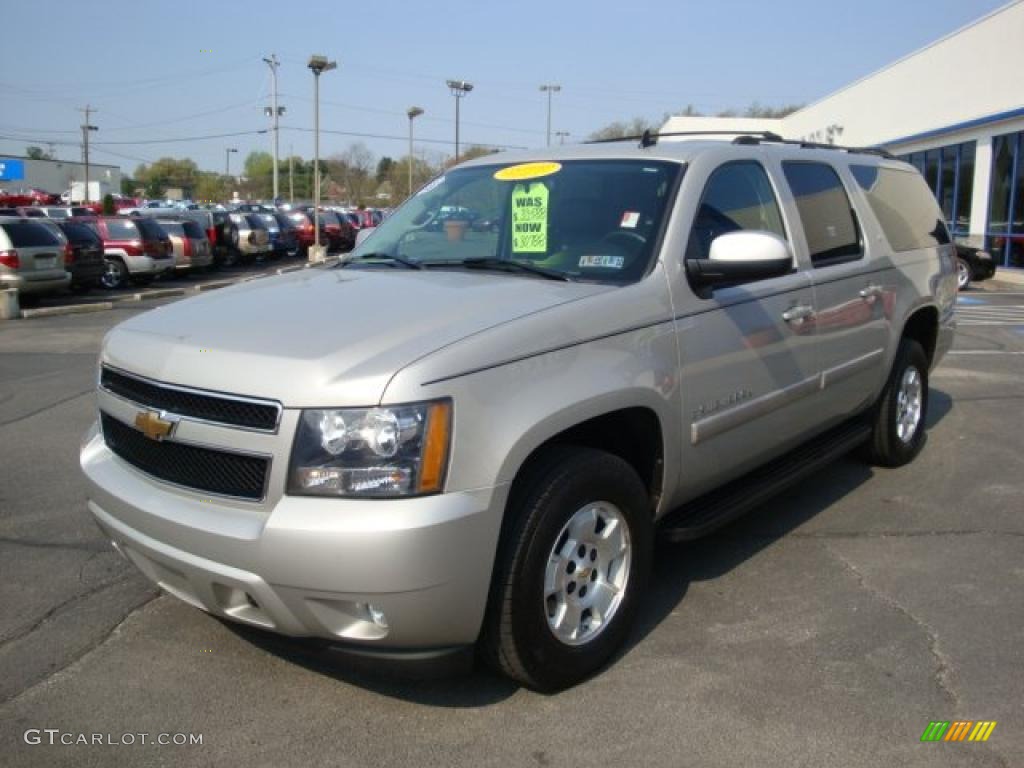 2007 Suburban 1500 LT 4x4 - Silver Birch Metallic / Ebony photo #7