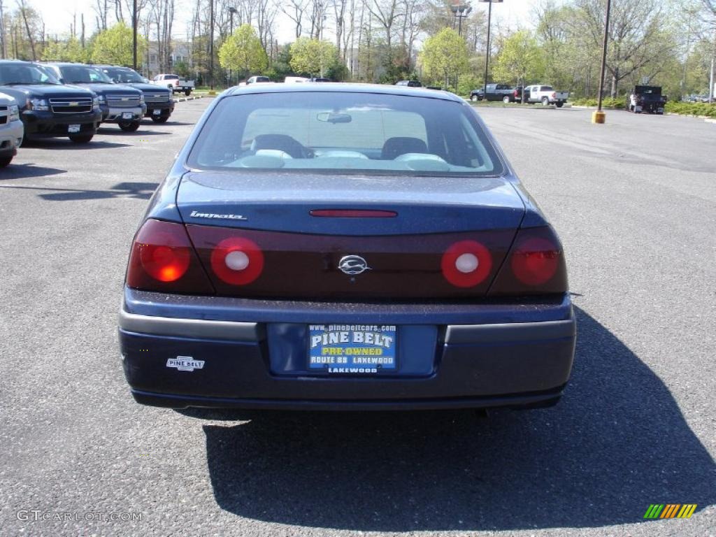 2000 Impala  - Navy Blue Metallic / Regal Blue photo #5