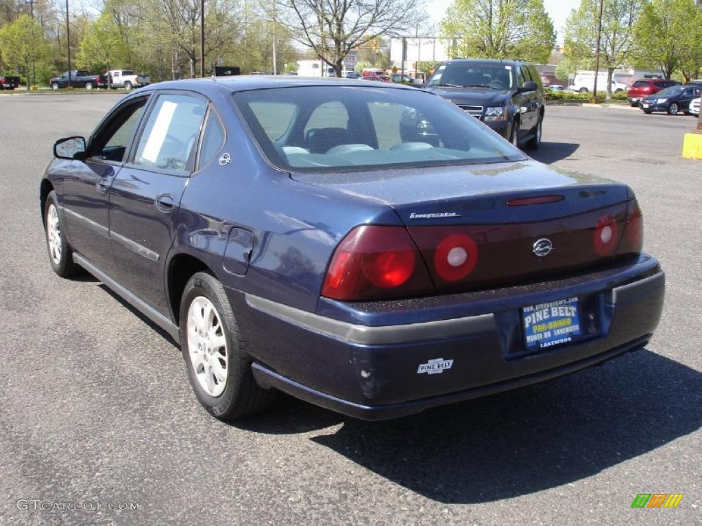 2000 Impala  - Navy Blue Metallic / Regal Blue photo #6
