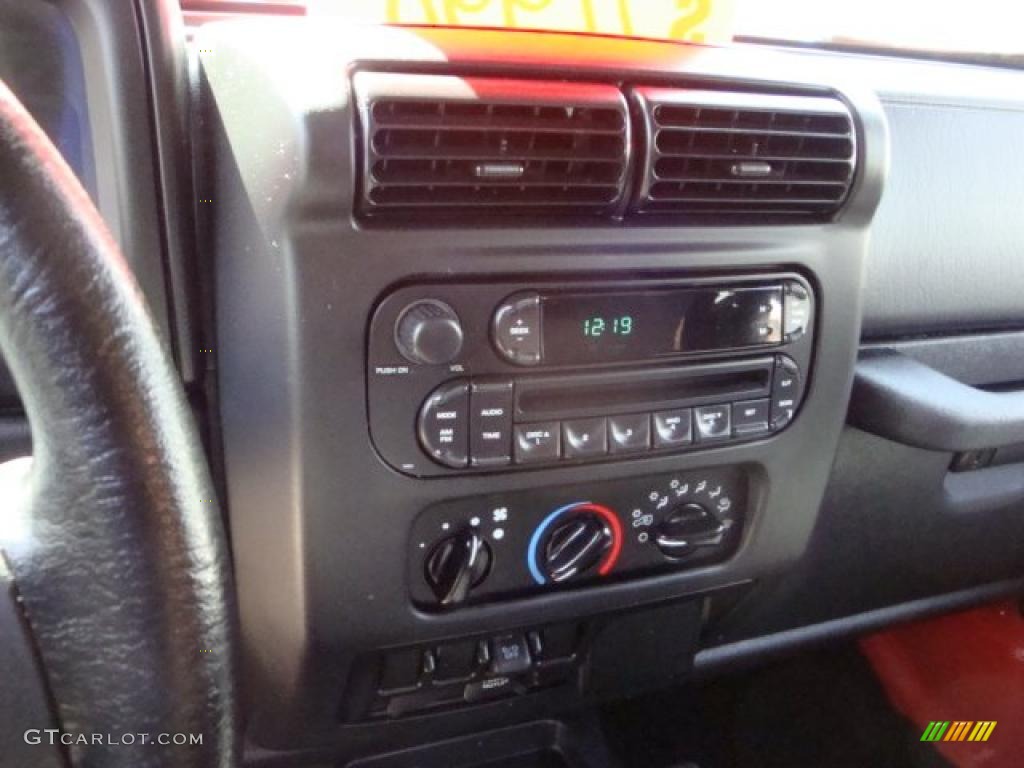 2006 Wrangler X 4x4 - Impact Orange / Dark Slate Gray photo #13