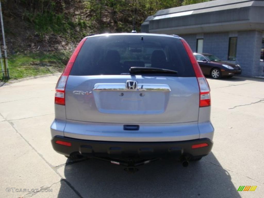 2007 CR-V EX-L 4WD - Glacier Blue Metallic / Gray photo #3