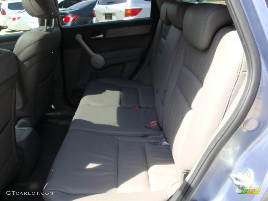 2007 CR-V EX-L 4WD - Glacier Blue Metallic / Gray photo #9