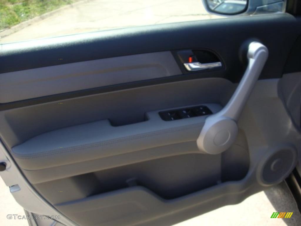 2007 CR-V EX-L 4WD - Glacier Blue Metallic / Gray photo #11