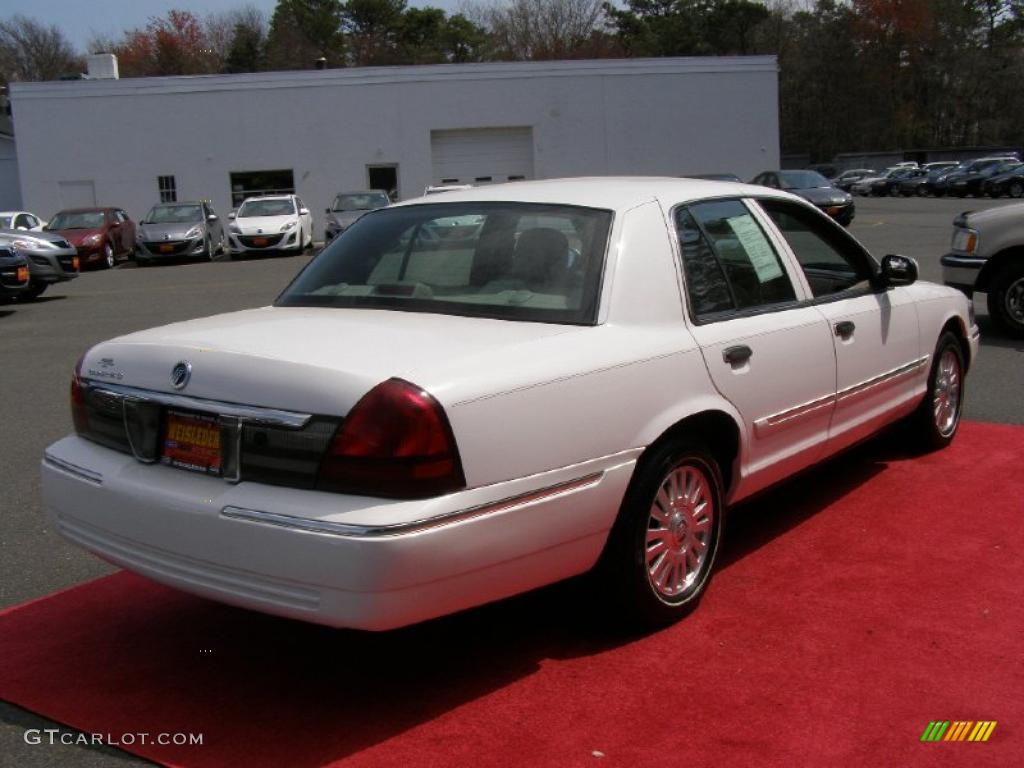 2006 Grand Marquis LS - Vibrant White / Medium Light Stone photo #7