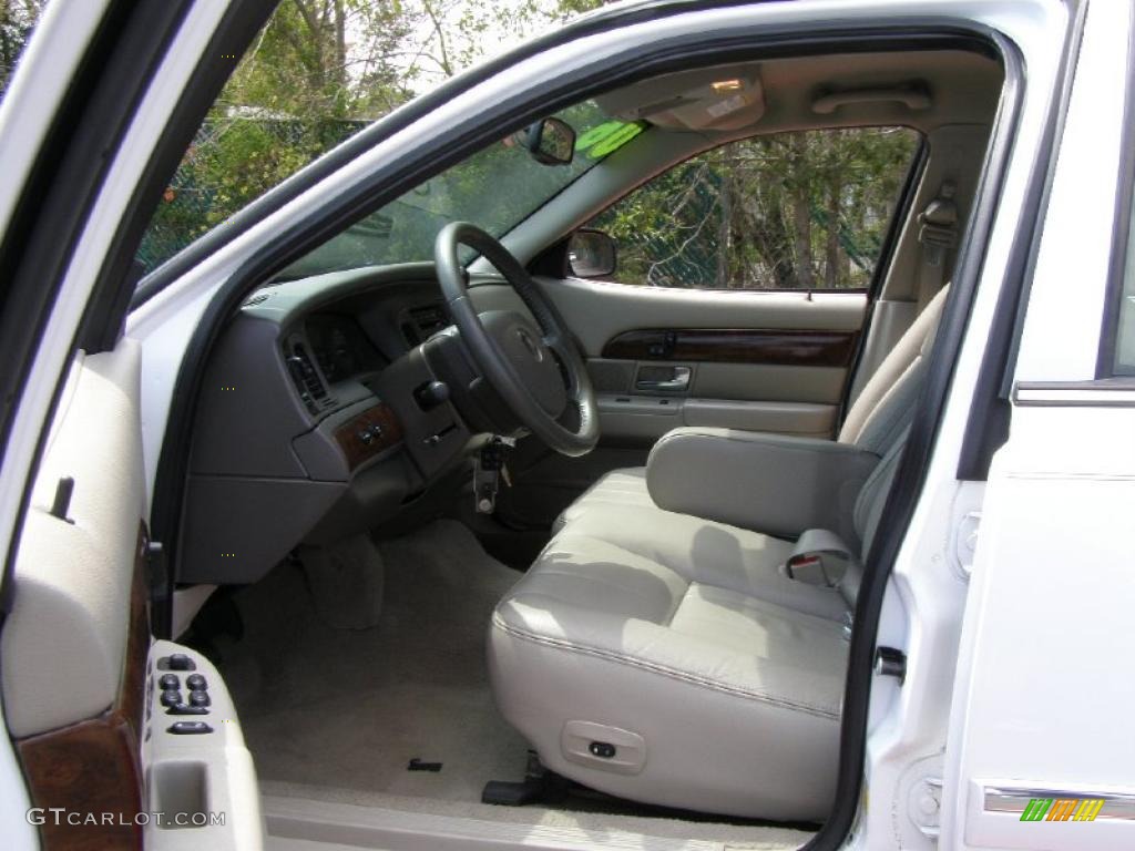 2006 Grand Marquis LS - Vibrant White / Medium Light Stone photo #13