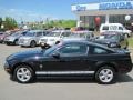 Black - Mustang V6 Deluxe Coupe Photo No. 2