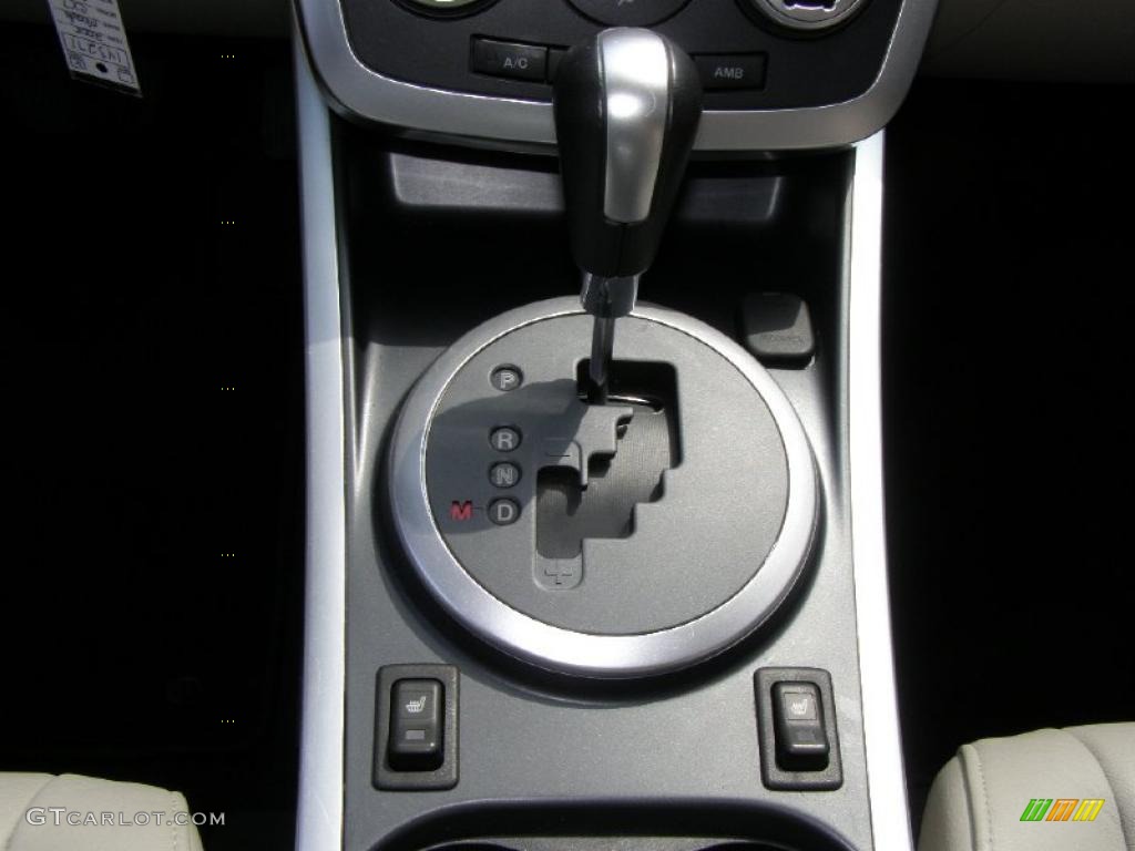 2008 CX-7 Grand Touring - Crystal White Pearl Mica / Sand photo #18