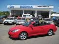 2006 Absolutely Red Toyota Solara SE V6 Convertible  photo #1