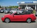 2006 Absolutely Red Toyota Solara SE V6 Convertible  photo #2