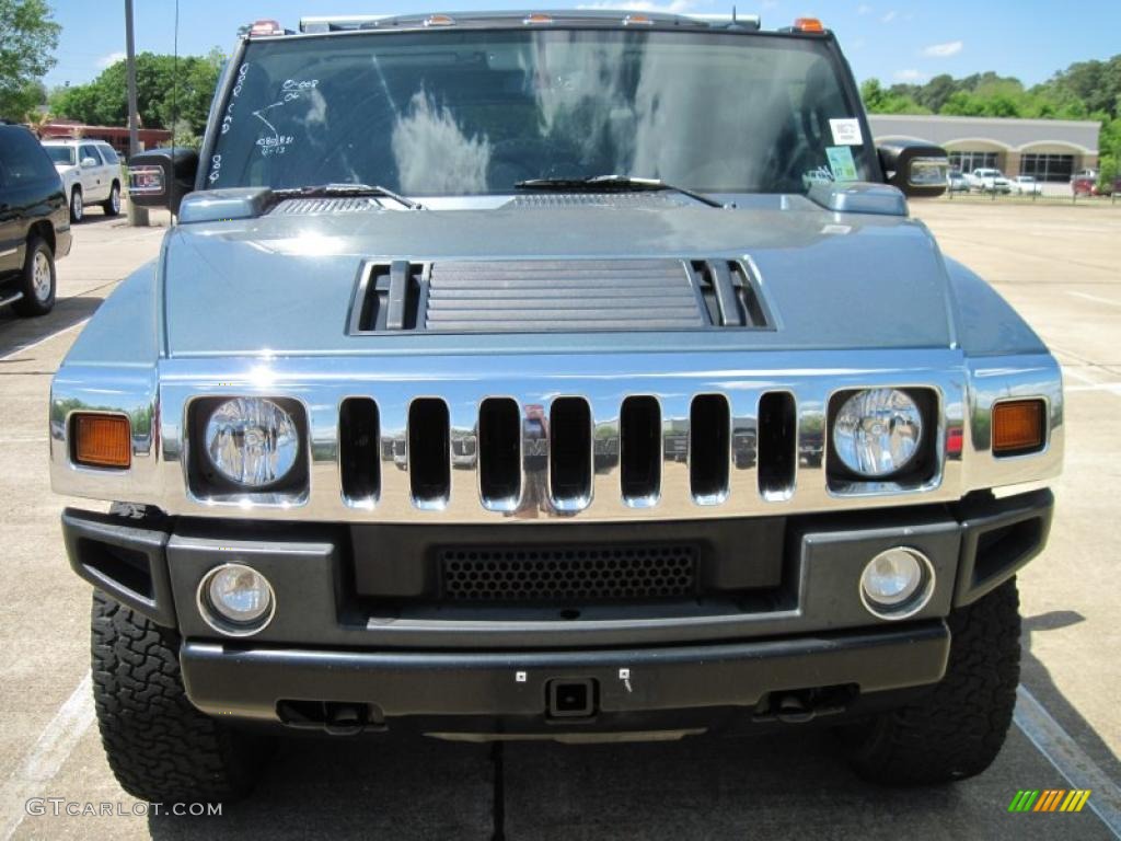 2006 H2 SUV - Slate Blue Metallic / Ebony photo #5