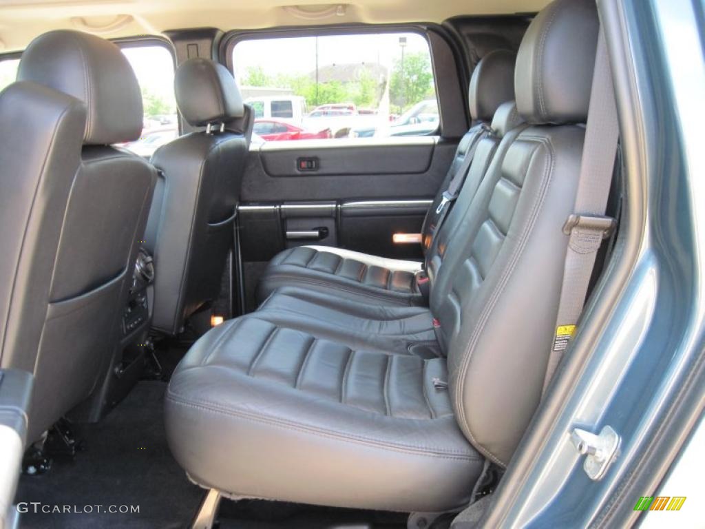 2006 H2 SUV - Slate Blue Metallic / Ebony photo #9