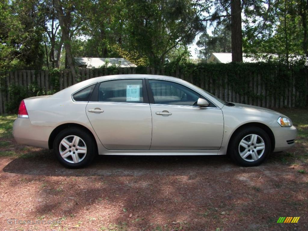 2010 Impala LS - Gold Mist Metallic / Ebony photo #1