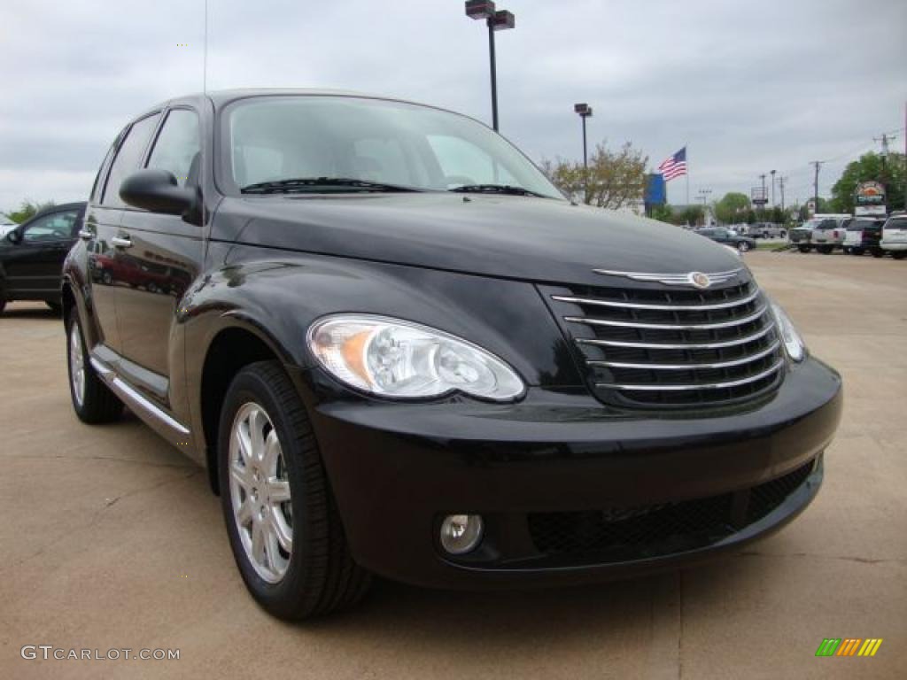 2010 PT Cruiser Classic - Brilliant Black Crystal Pearl / Pastel Slate Gray photo #1