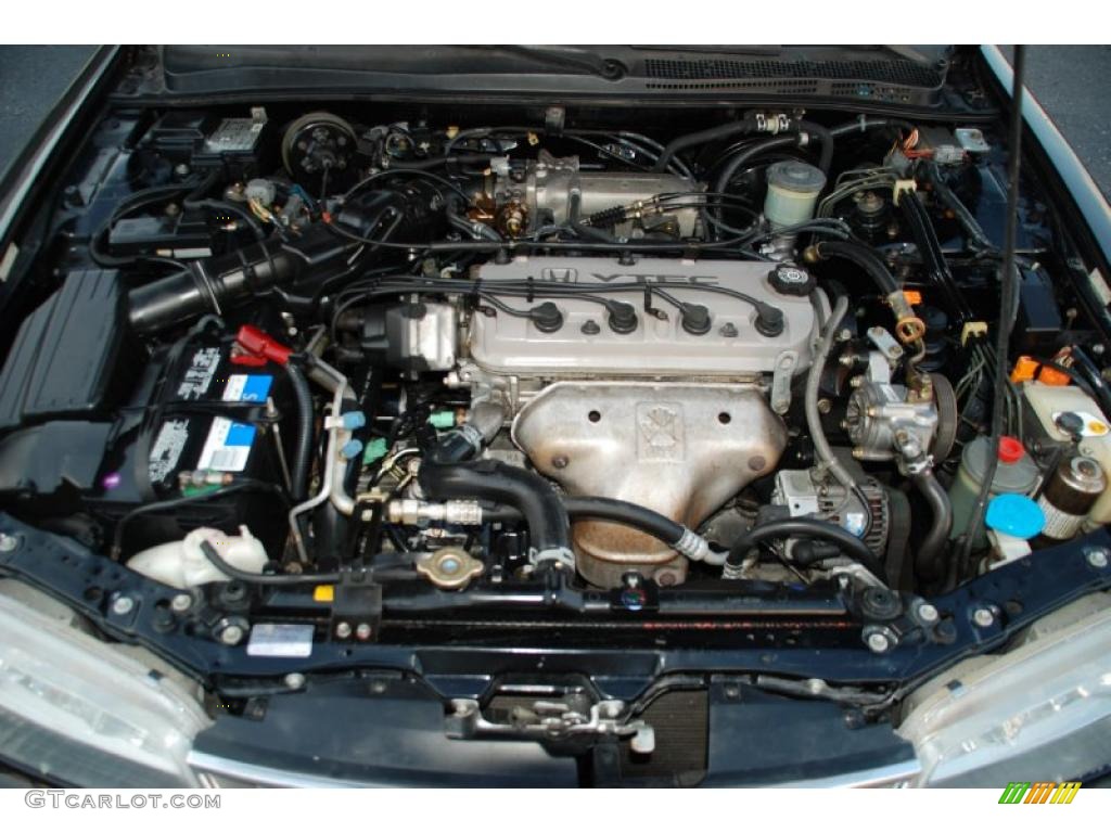 1997 Honda Accord EX Coupe 2.2 Liter SOHC 16-Valve VTEC 4 Cylinder Engine Photo #28624231