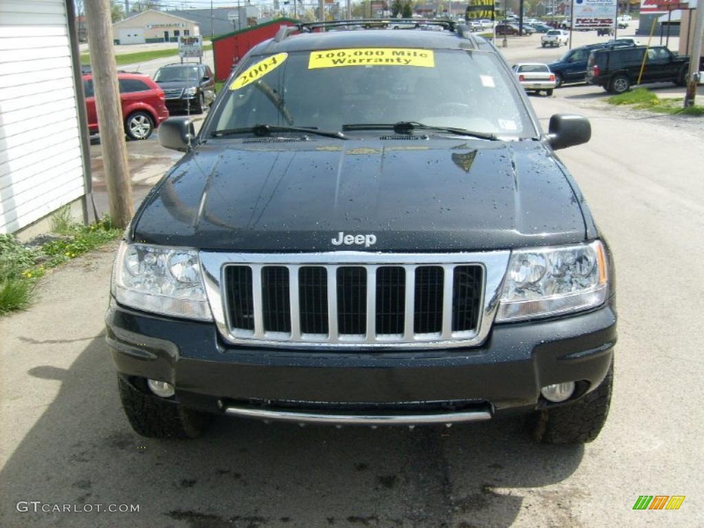2004 Grand Cherokee Limited 4x4 - Brillant Black Crystal Pearl / Taupe photo #7