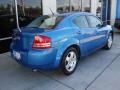 2008 Marathon Blue Pearl Dodge Avenger SXT  photo #3