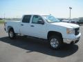 2010 Summit White GMC Sierra 2500HD SLE Crew Cab 4x4  photo #3