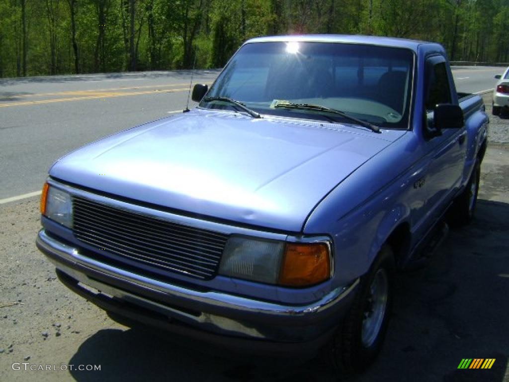Portofino Blue Metallic Ford Ranger