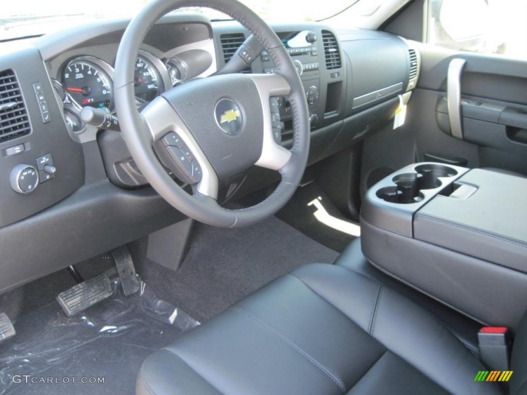 2010 Silverado 1500 LT Crew Cab 4x4 - Taupe Gray Metallic / Ebony photo #6