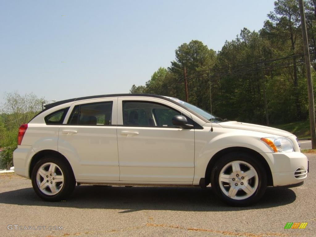 2009 Caliber SXT - Stone White / Pastel Pebble Beige photo #1