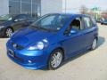 2008 Vivid Blue Pearl Honda Fit Sport  photo #2