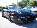 2008 Black Porsche 911 Turbo Cabriolet  photo #32