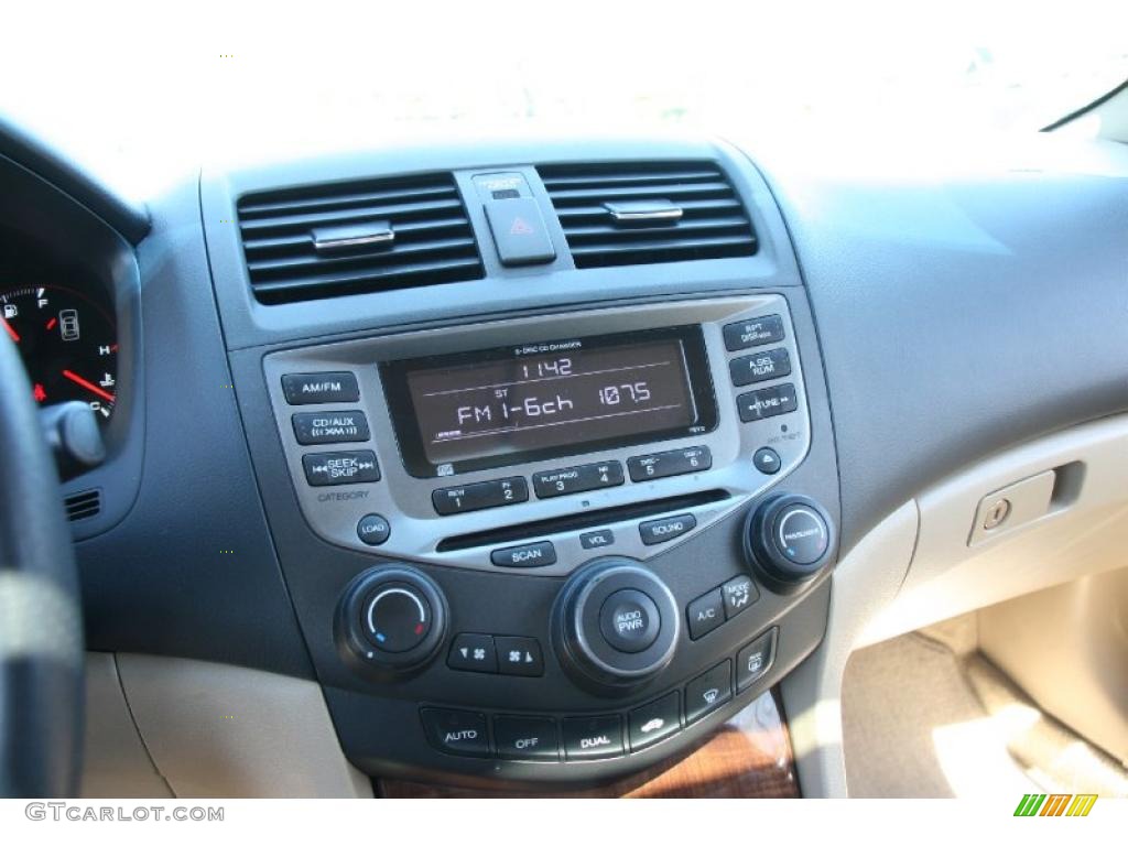 2007 Accord EX-L Coupe - San Marino Red / Ivory photo #21