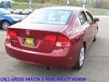 2007 Tango Red Pearl Honda Civic LX Sedan  photo #7