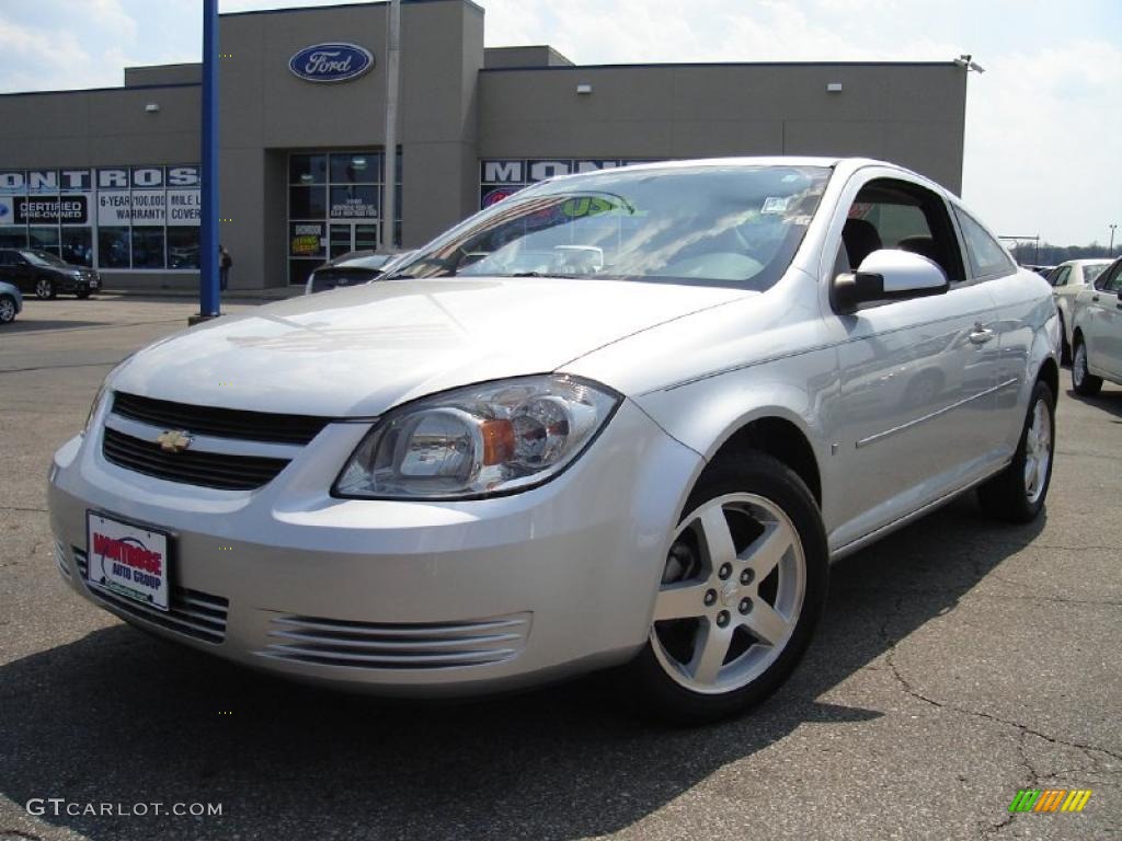 2009 Cobalt LT Coupe - Silver Ice Metallic / Ebony photo #1