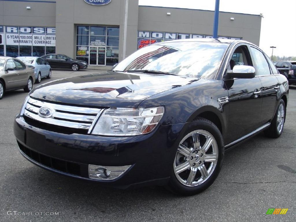 2008 Taurus Limited - Dark Ink Blue Metallic / Black photo #1