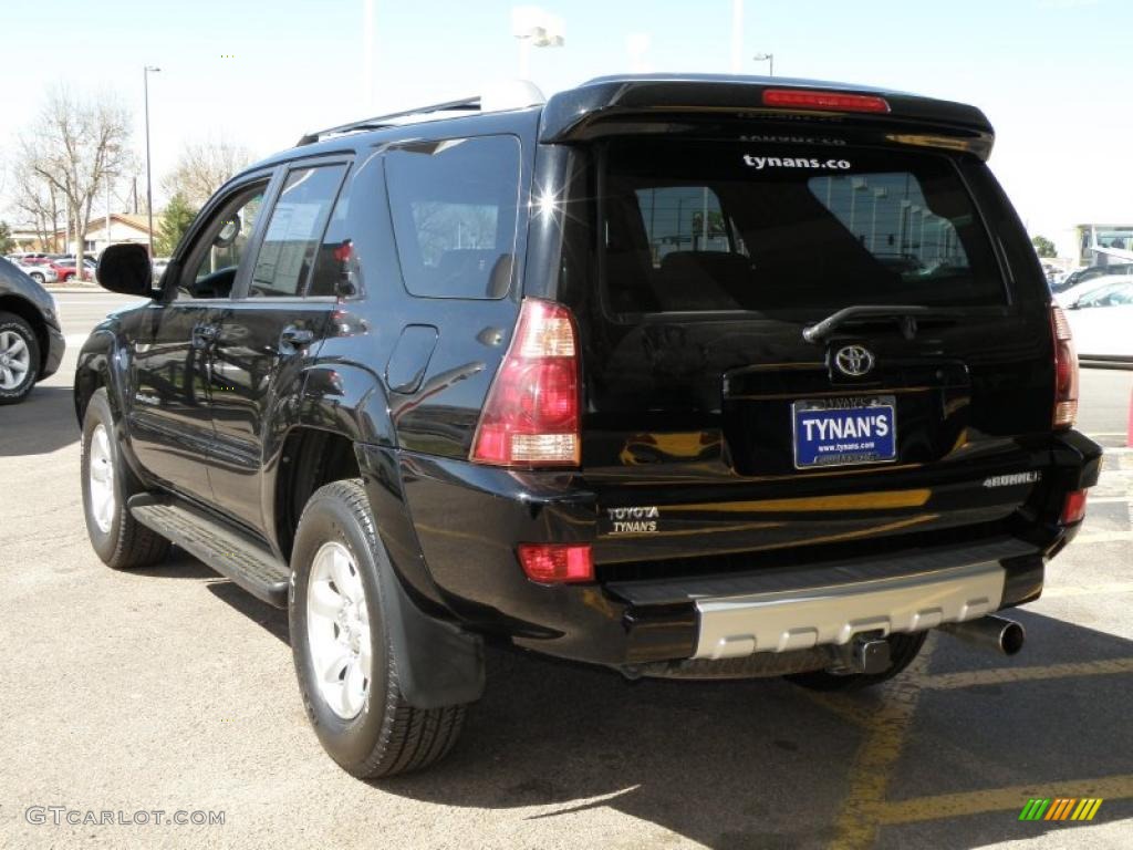 2005 4Runner Sport Edition 4x4 - Black / Dark Charcoal photo #3
