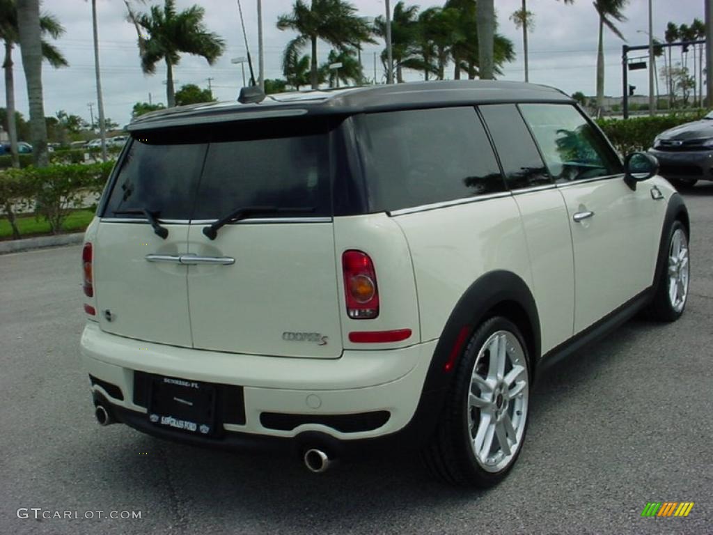 2009 Cooper S Clubman - Pepper White / Lounge Hot Chocolate Leather photo #3