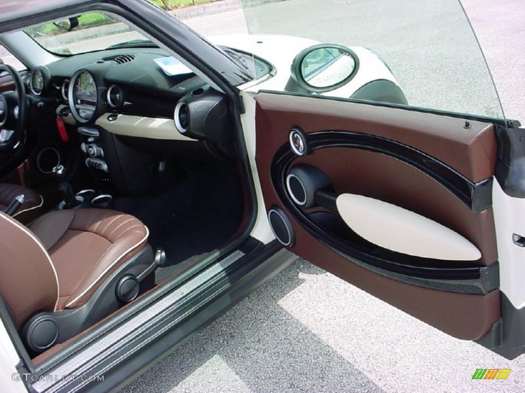 2009 Cooper S Clubman - Pepper White / Lounge Hot Chocolate Leather photo #15