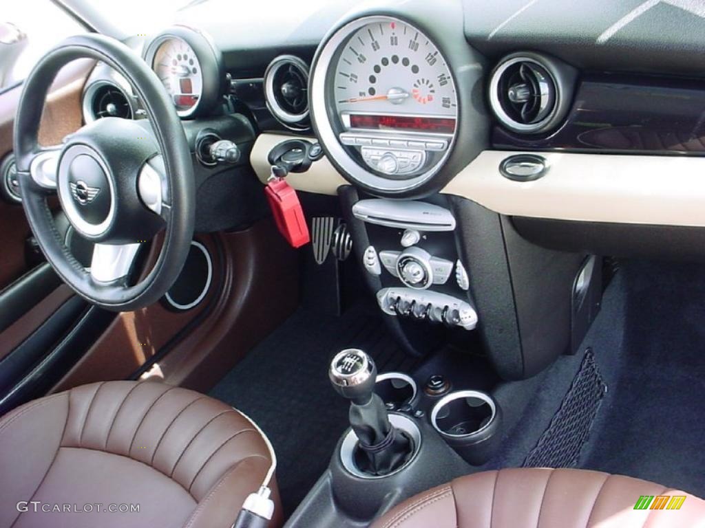 2009 Cooper S Clubman - Pepper White / Lounge Hot Chocolate Leather photo #20