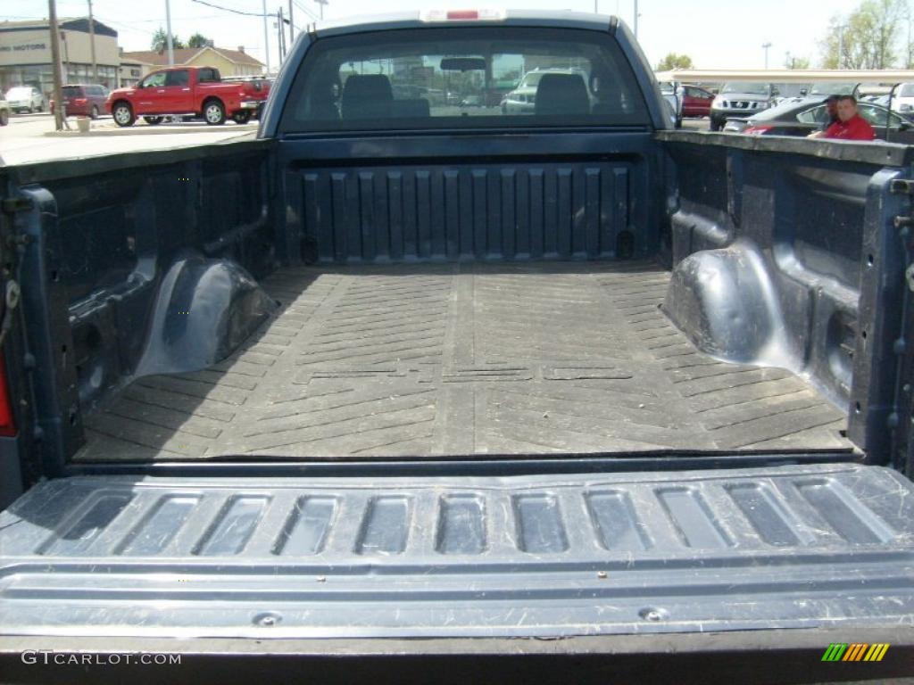 2005 F150 XL Regular Cab 4x4 - Medium Wedgewood Blue Metallic / Medium Flint Grey photo #13