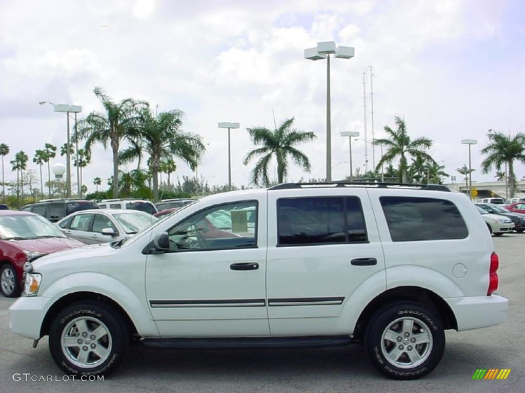 2008 Durango SLT - Bright White / Dark/Light Slate Gray photo #11