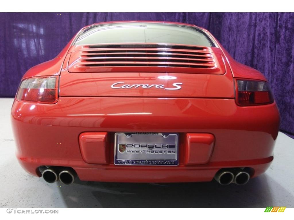 2006 911 Carrera S Coupe - Guards Red / Black photo #34