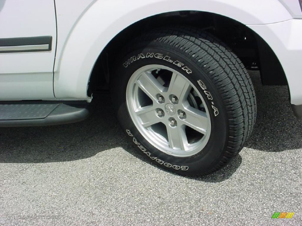 2008 Durango SLT - Bright White / Dark/Light Slate Gray photo #27