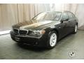 2008 Jet Black BMW 7 Series 750Li Sedan  photo #1