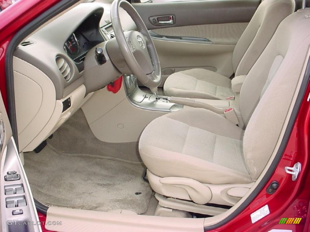 Beige Interior 2004 Mazda MAZDA6 s Sport Wagon Photo #28644454