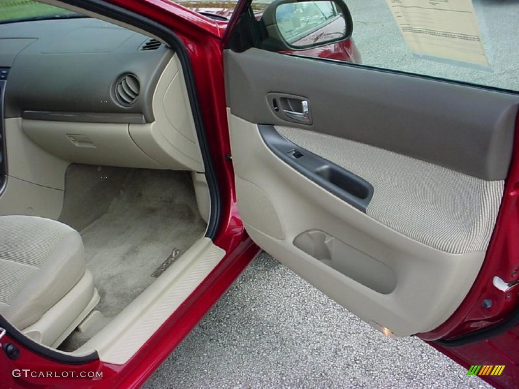 2004 Mazda MAZDA6 s Sport Wagon Beige Door Panel Photo #28644494