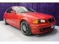 2001 Bright Red BMW 3 Series 325i Coupe  photo #1