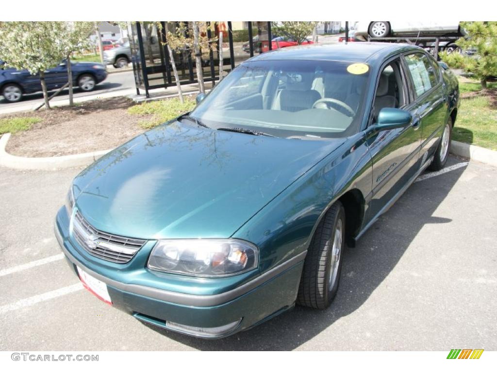 Dark Jade Green Metallic Chevrolet Impala