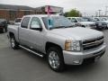 Sheer Silver Metallic - Silverado 1500 LTZ Crew Cab Photo No. 6